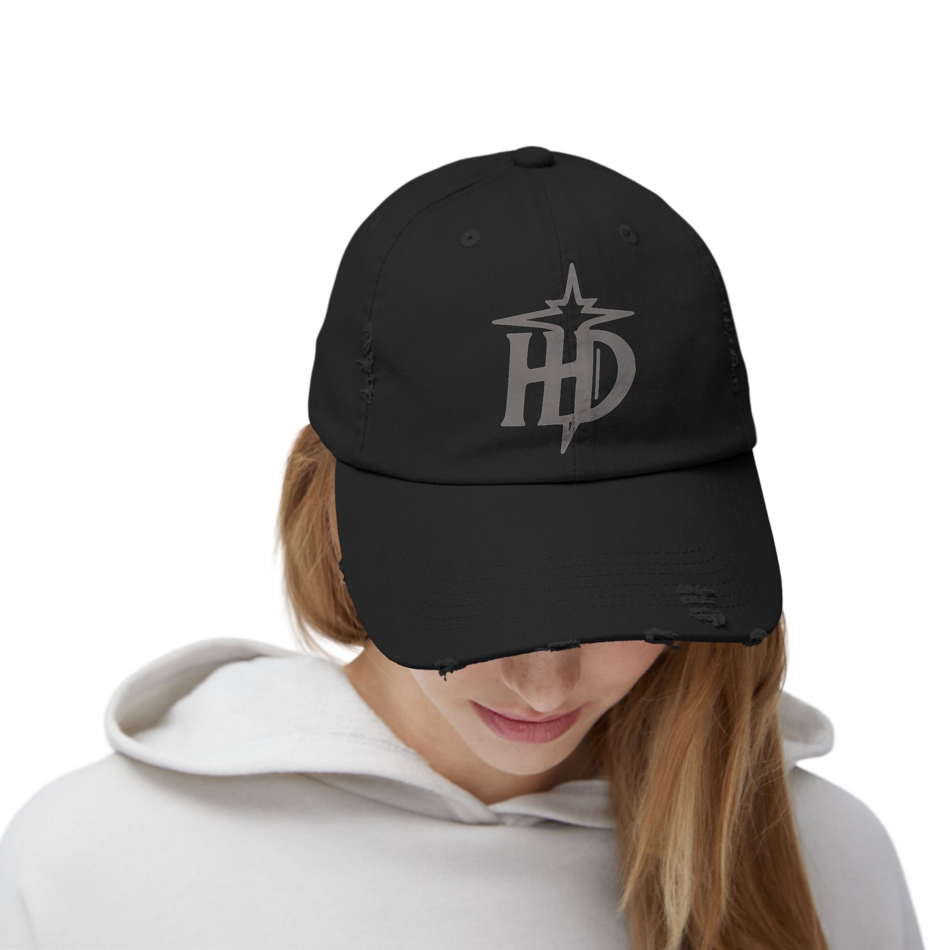 HENZERCHI "LOGO" Distressed Cap