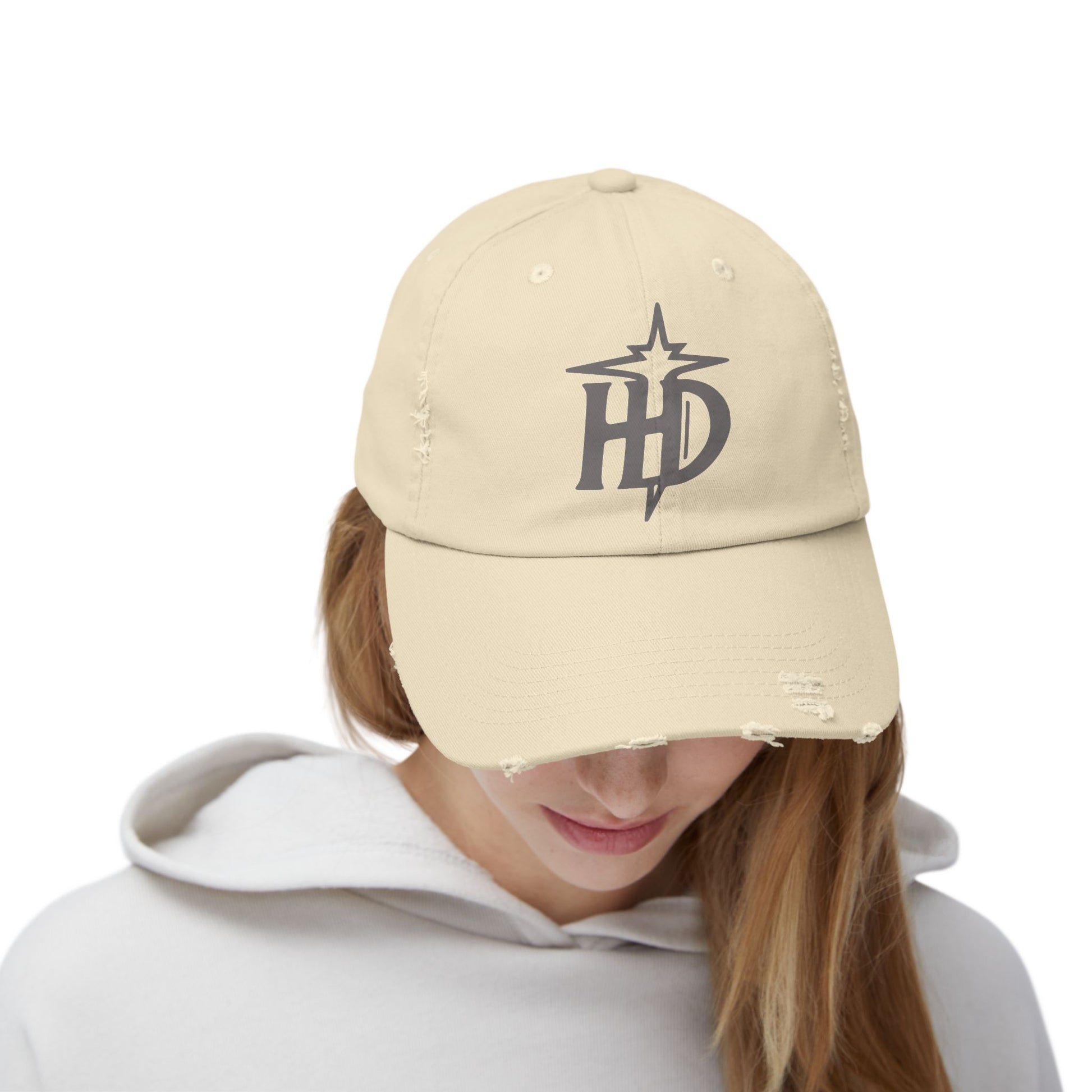 HENZERCHI "LOGO" Distressed Cap