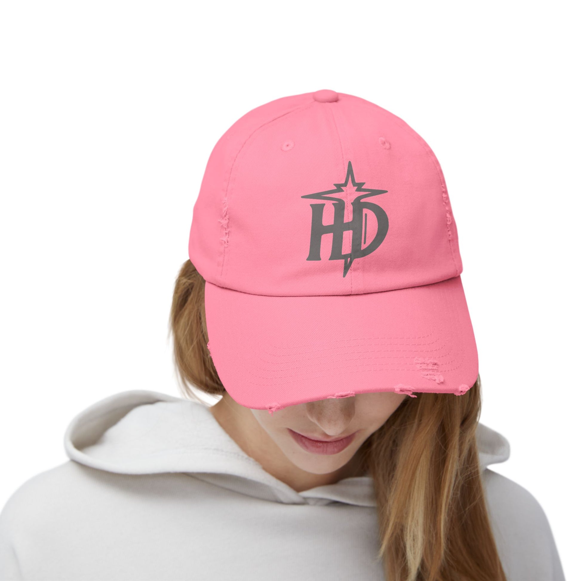 HENZERCHI "LOGO" Distressed Cap