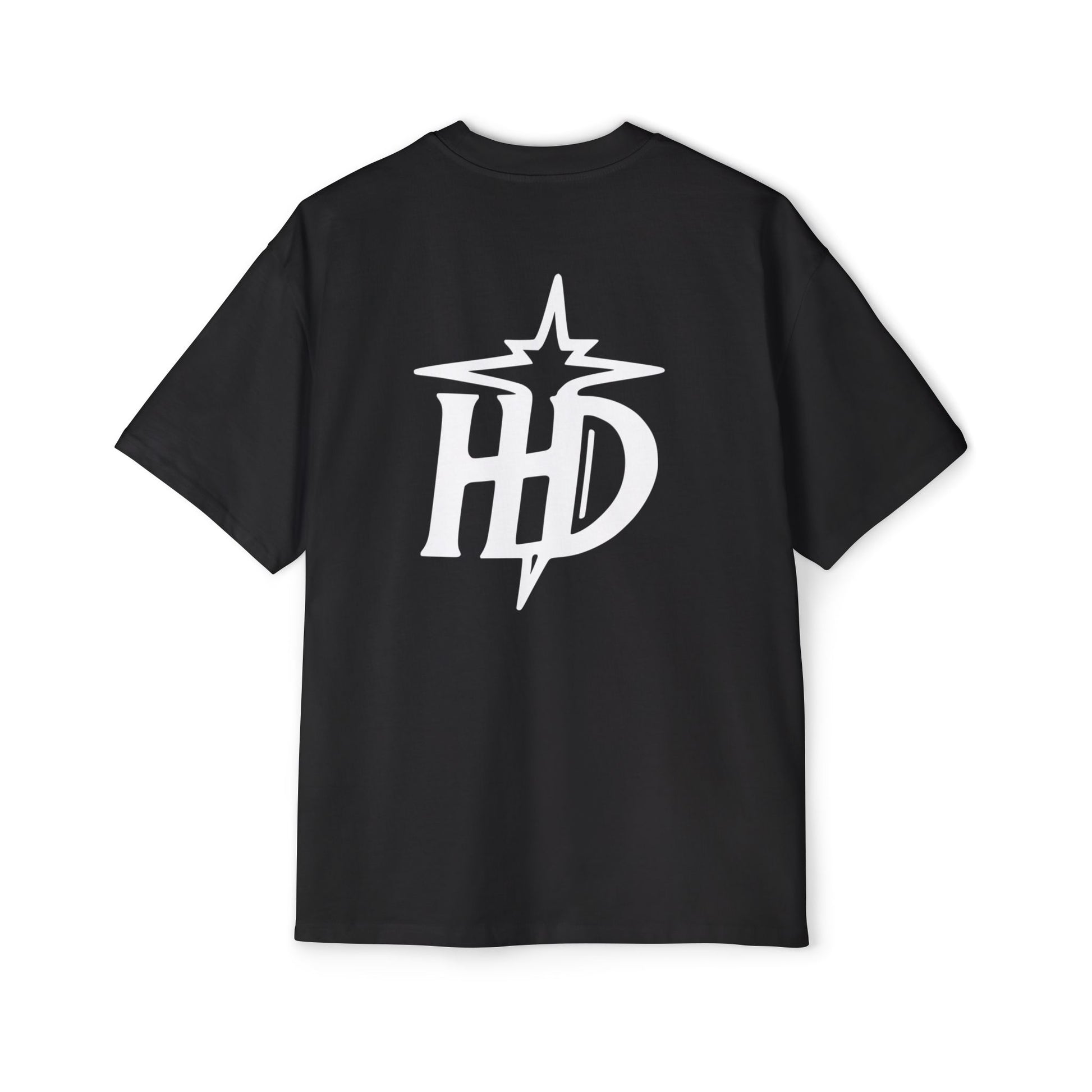 HENZERCHI "Flames Brand Name" Oversize Tee