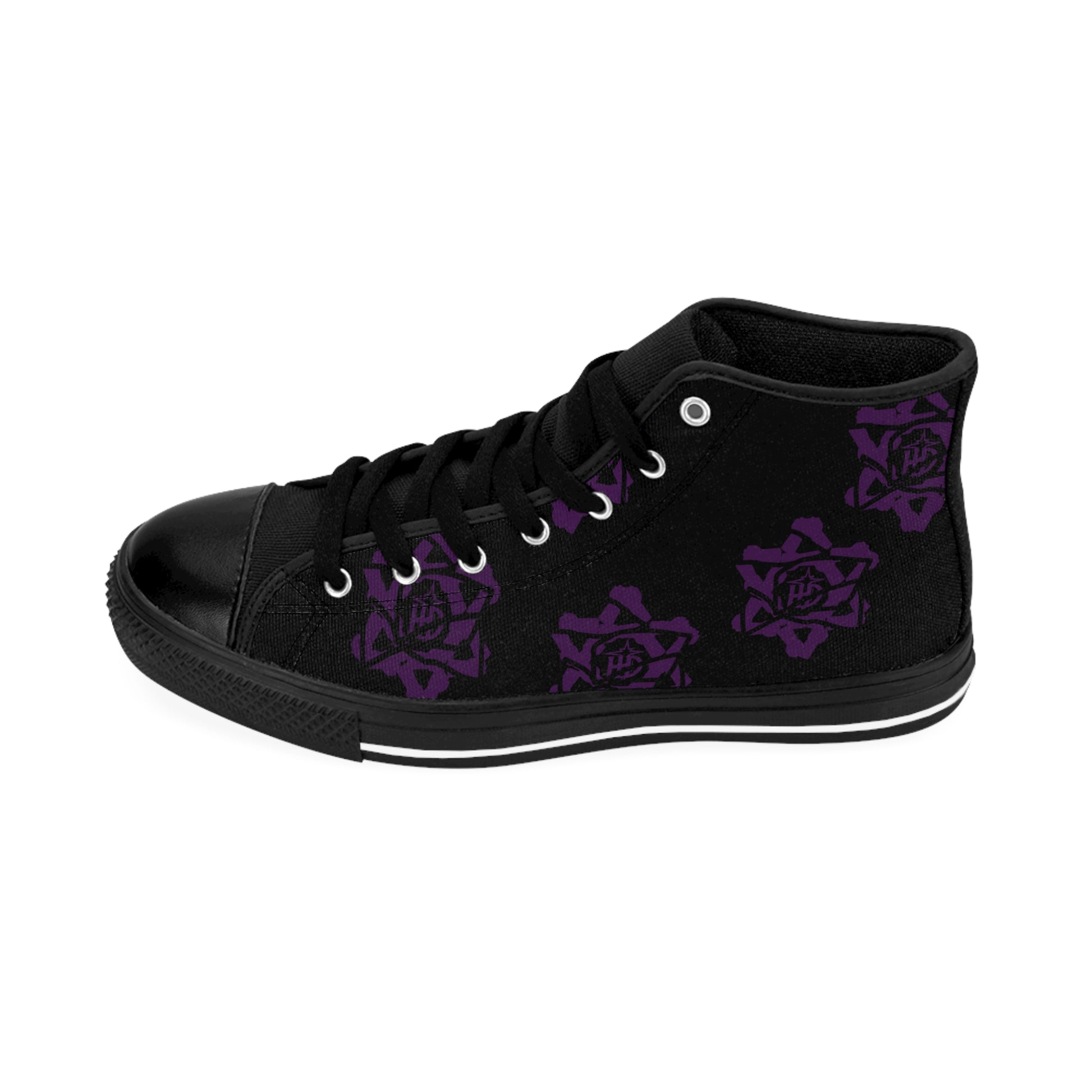 HENZERCHI "Guiding Star" High Top Canvas Sneaker