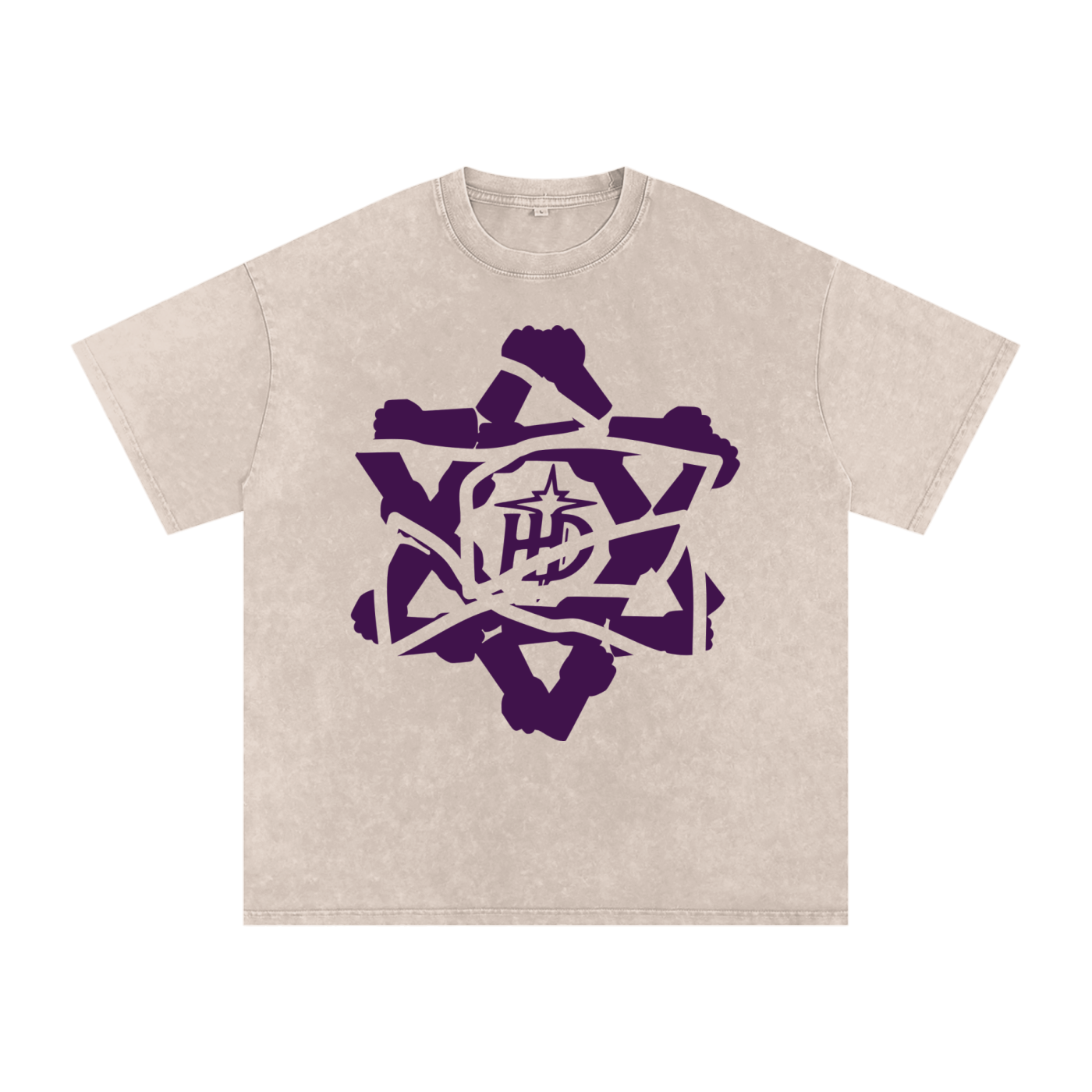HENZERCHI "Guiding Star" Oversize Tee